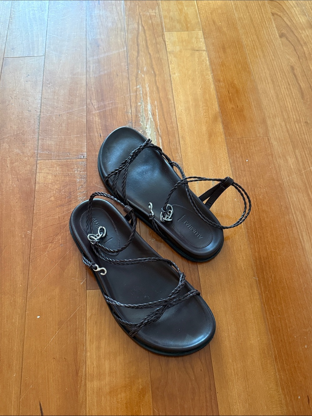 Alumnae Wrap Around Braided Sandal